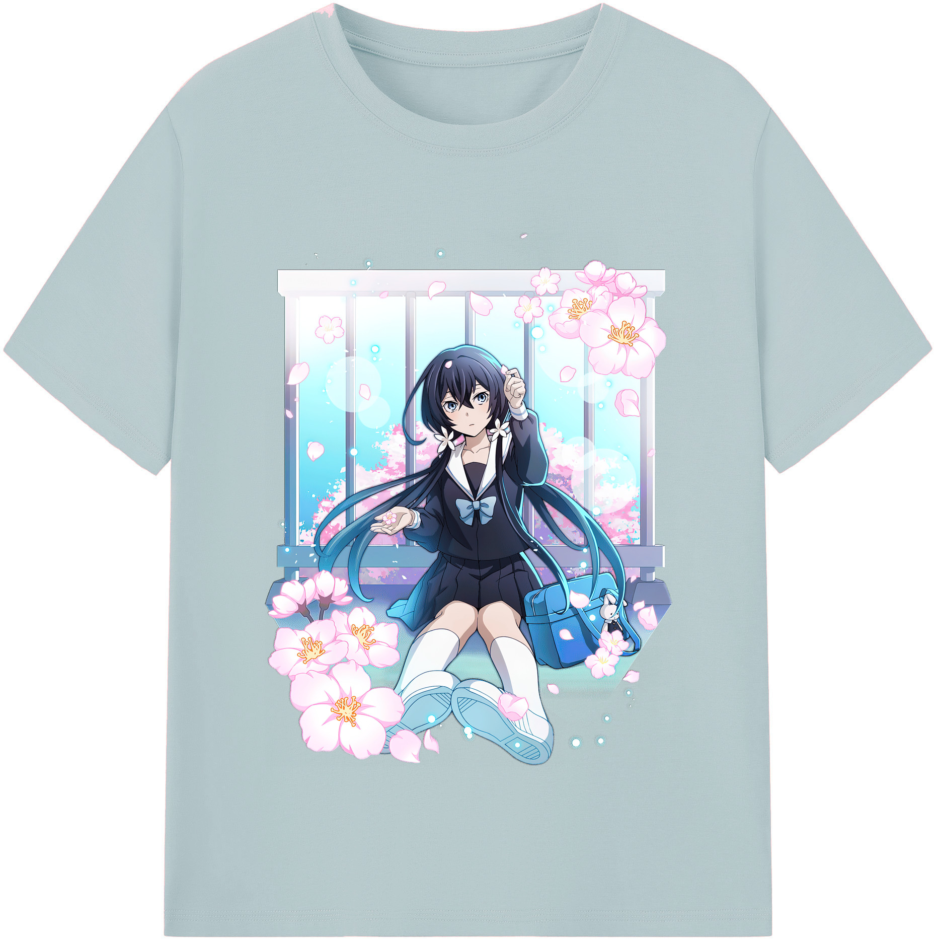 （画像用） 文豪ストレイドッグス Bungo Stray Dogs 綿100％半袖Tシャツ（フロントプリント）